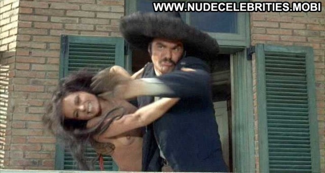 Soledad Miranda Rifles Balcony Babe Female Posing Hot Actress Famous