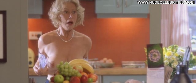 Helen Mirren Calendar Girls Bra Breasts Couple Flashing Actress