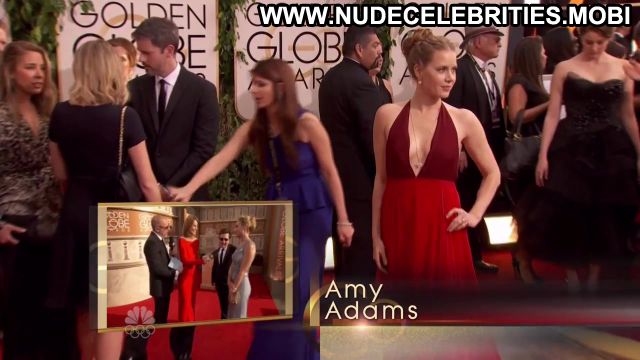 Amy Adams Nude Sexy Scene Golden Globe Awards 2014 Blonde