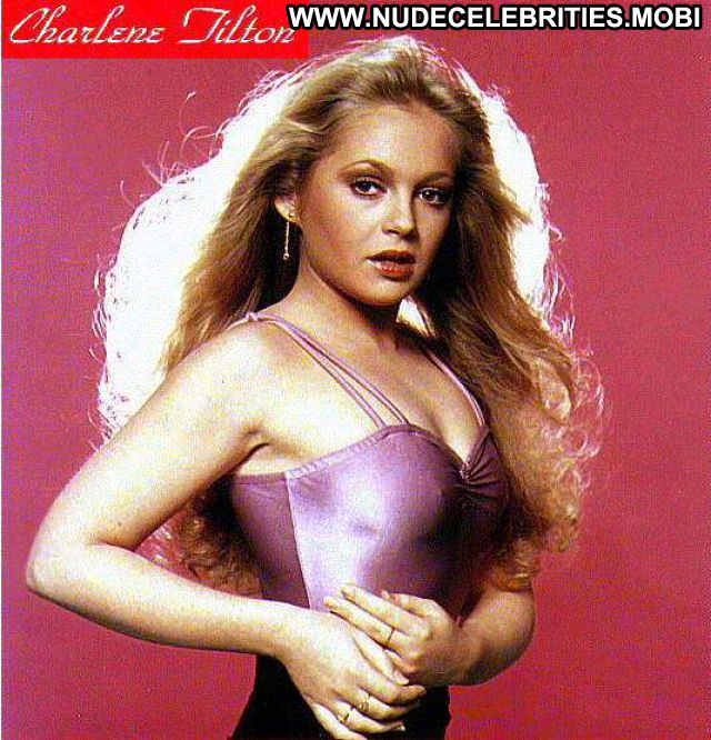 Charlene Tilton Milf Blonde Showing Tits Famous Posing Hot