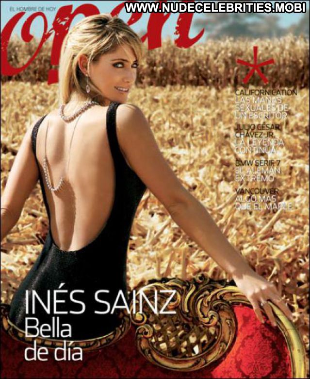 Ines Sainz Nude Sexy Scene Jeans Big Ass Showing Tits Blonde