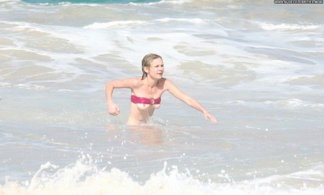 Kirsten Dunst Bikini Malfunction In St Posing Hot Celebrity