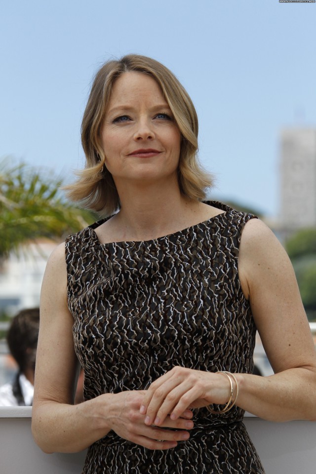 Jodie Foster Cannes Film Festival Beautiful Babe High Resolution