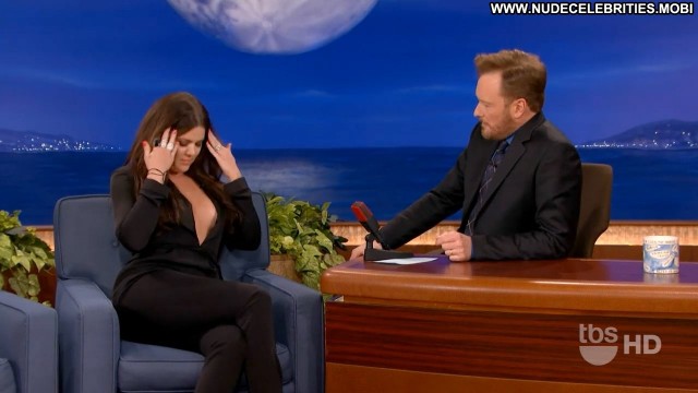 Khloe Kardashian Conan  Stage Breasts Black Big Tits Celebrity