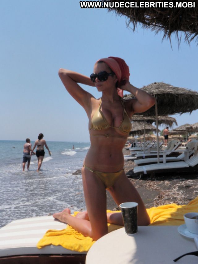 Nikolina Pisek No Source Posing Hot Bikini Big Tits Cute Celebrity