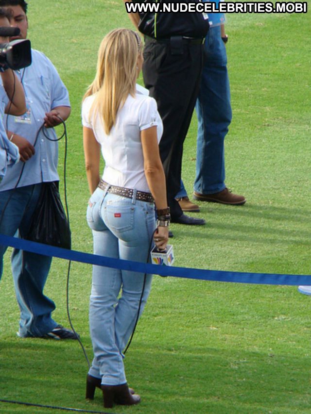 Ines Sainz Jeans Big Ass Blonde Horny Showing Tits Celebrity