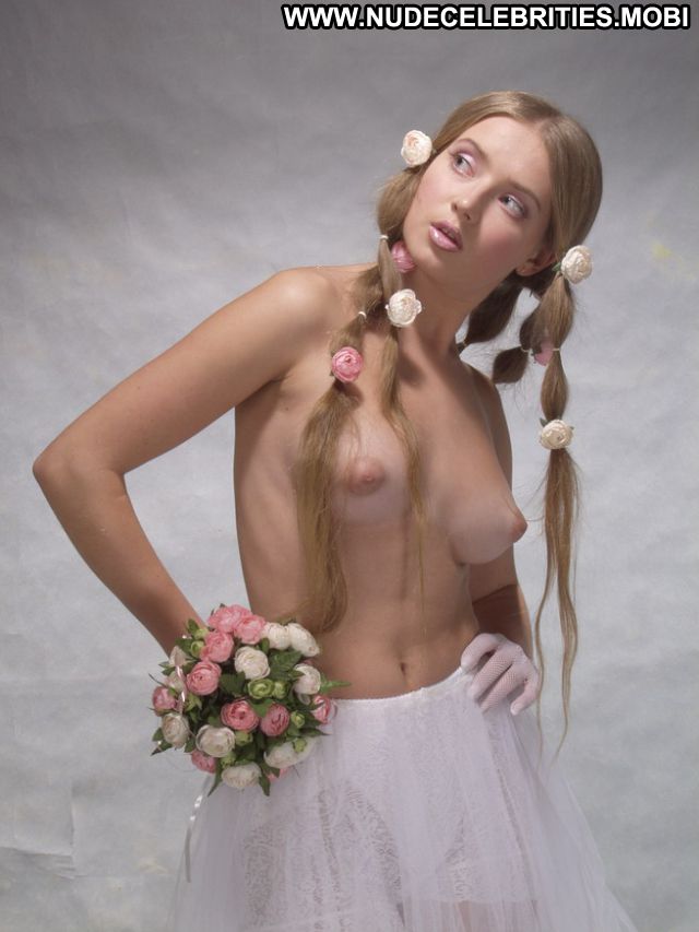 Julia Kova Bride Puffy Nipples Showing Pussy Uniform Blonde