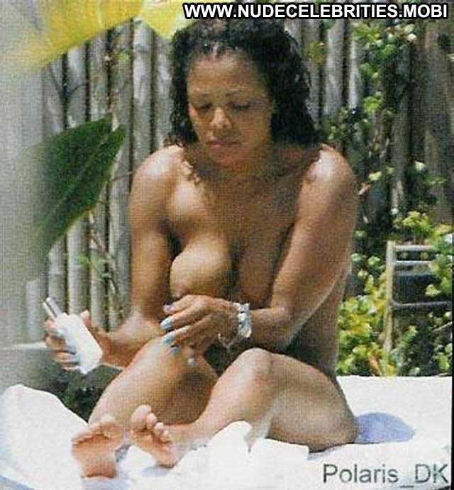 Janet Jackson No Source Celebrity Posing Hot Nude Lingerie Babe Ebony