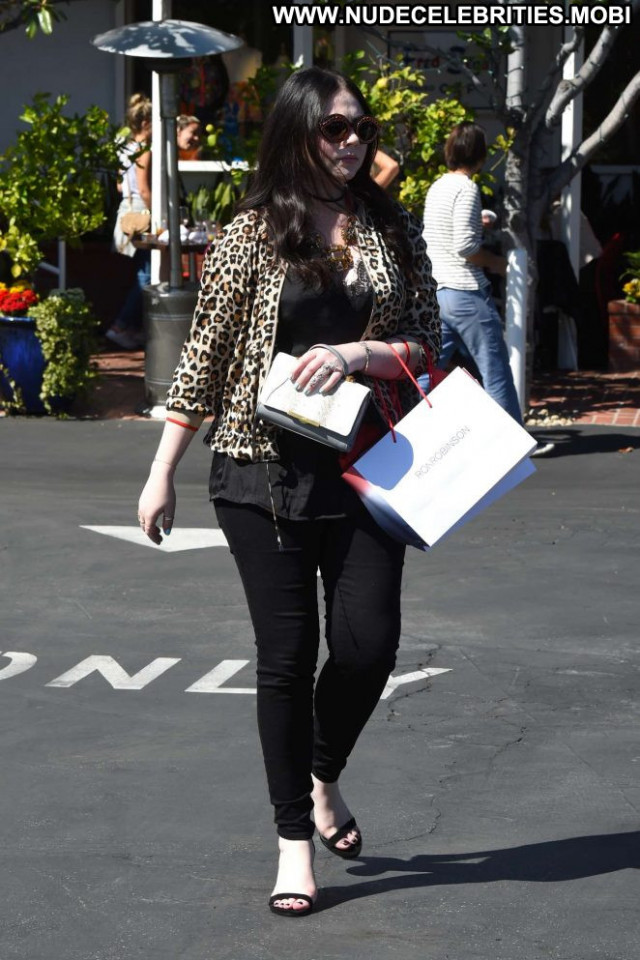 Michelle Trachtenberg Fred Segal  Beautiful Babe Paparazzi Posing Hot