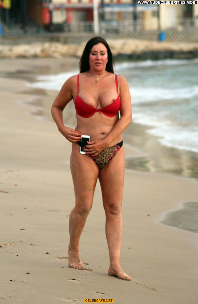 Lisa Appleton No Source Nipple Slip Spa Posing Hot Beach Spain