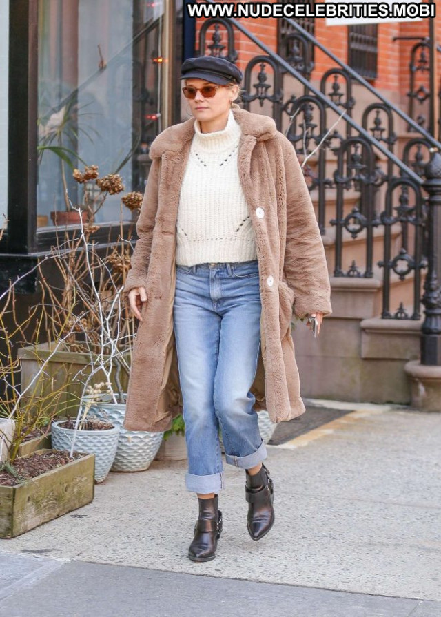 Diane Kruger New York New York Celebrity Beautiful Posing Hot Babe