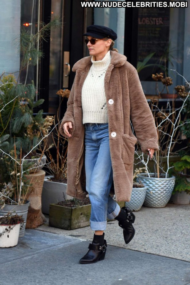 Diane Kruger New York Paparazzi Celebrity New York Beautiful Posing