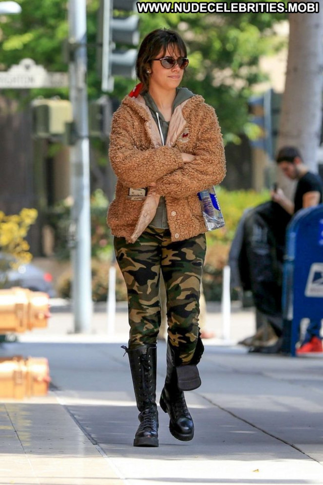 Camila Cabello Beverly Hills Posing Hot Paparazzi Celebrity Beautiful
