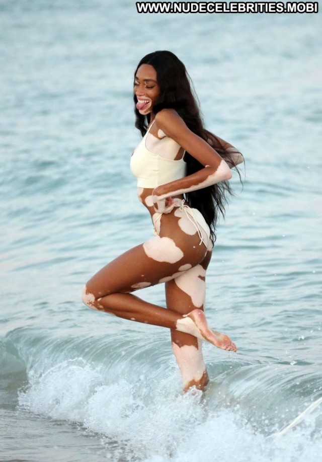 Winnie Harlow The Beach Beautiful Photoshoot Beach Celebrity