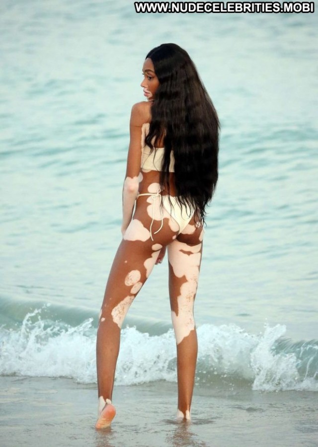 Winnie Harlow The Beach Beach Posing Hot Photoshoot Celebrity