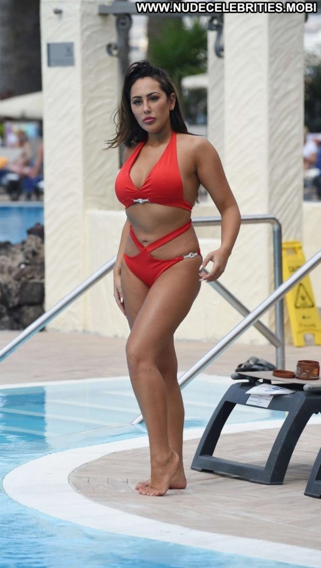 Sophie Kasaei The Pool Bikini Beautiful Posing Hot Babe Pool