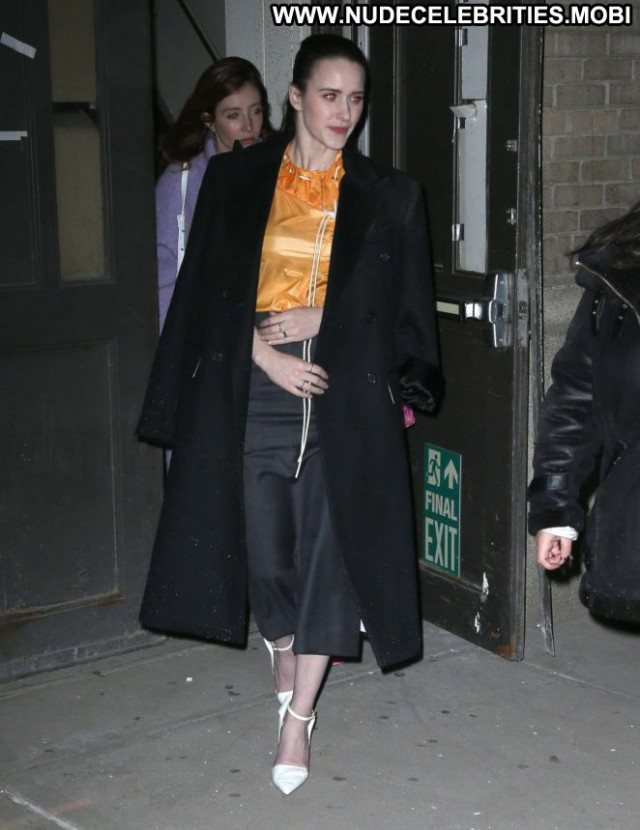 Rachel Brosnahan Fashion Show Paparazzi Fashion Babe Posing Hot