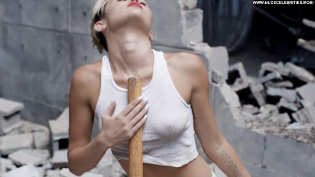 Miley Cyrus Wrecking Ball Celebrity Beautiful Female Gorgeous Sexy