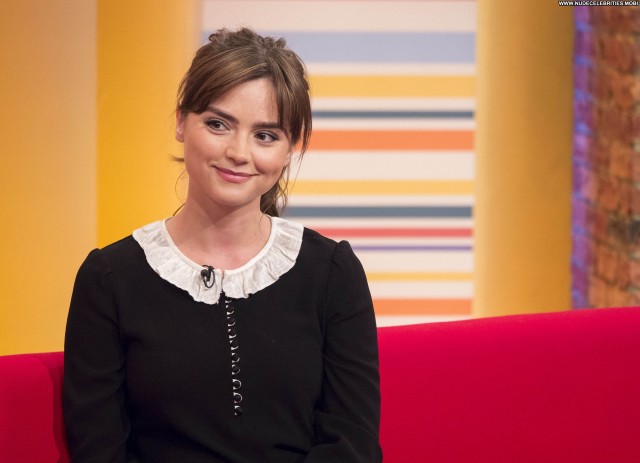 Jenna Coleman Daybreak Babe Celebrity Posing Hot Beautiful High