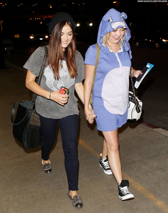 Lucy Hale Lax Airport  High Resolution Beautiful Candids Lax Airport