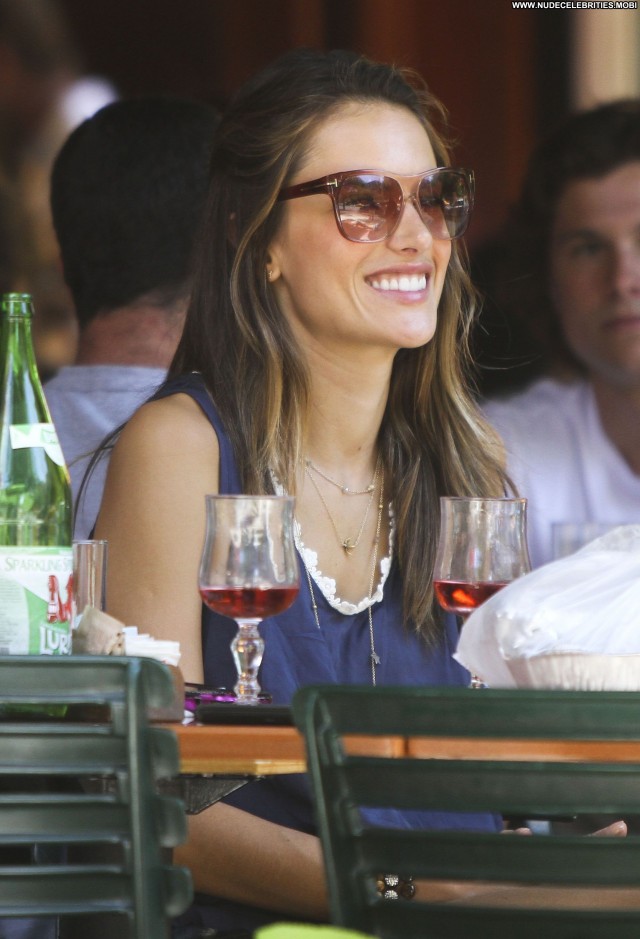 Alessandra Ambrosio Beverly Hills Celebrity Beautiful Posing Hot High