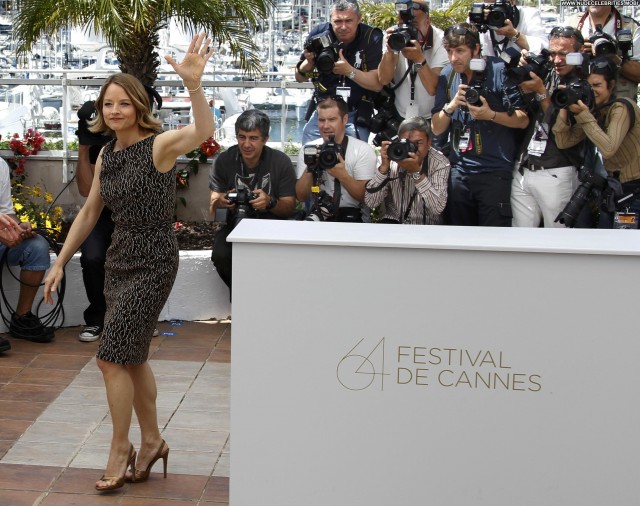 Jodie Foster Cannes Film Festival Beautiful Babe Celebrity Posing Hot