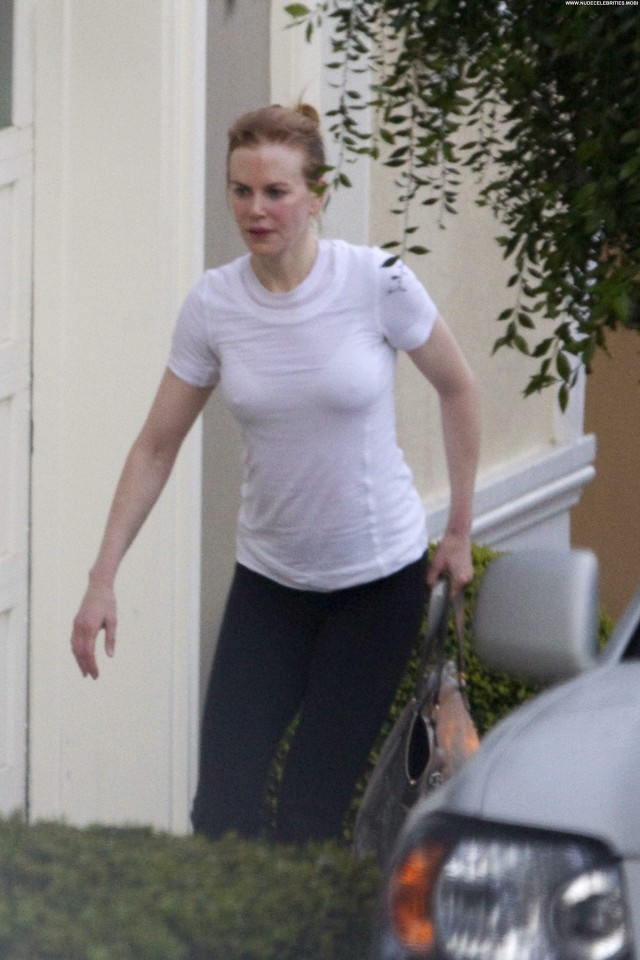 Nicole Kidman No Source Beautiful Gym High Resolution Celebrity