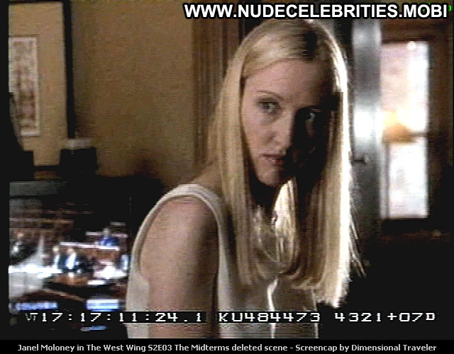 Janel Moloney Deleted Scene Tv Series Beautiful Posing Hot Babe