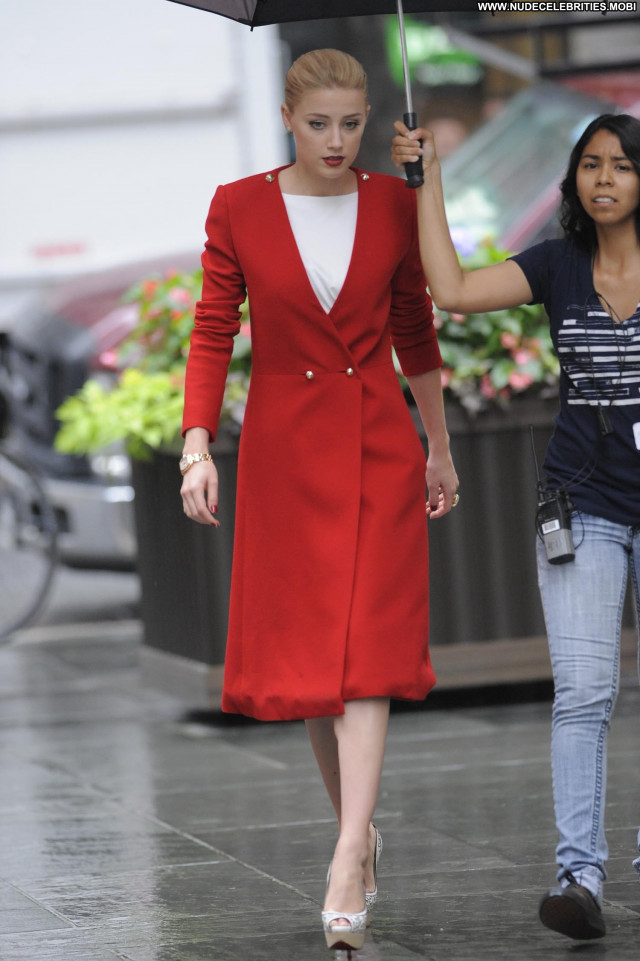 Amber Heard No Source Celebrity Nyc Posing Hot Babe Beautiful High