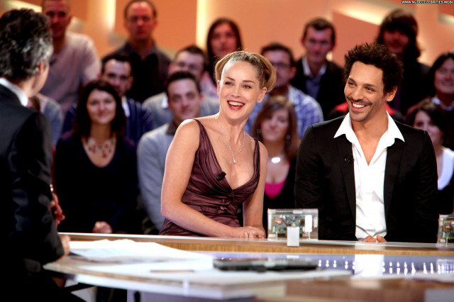 Sharon Stone Le Grand Journal Babe Beautiful High Resolution