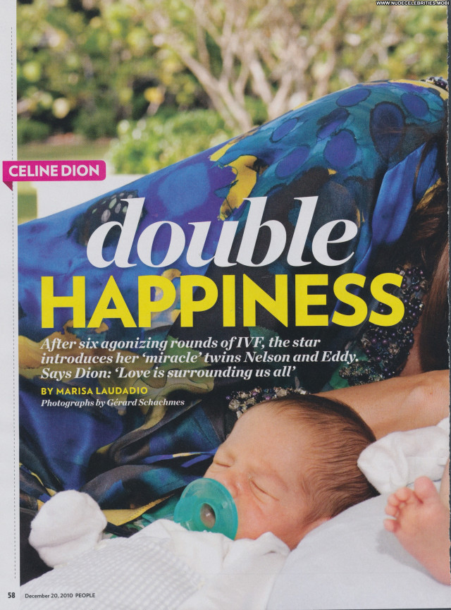 Celine Dion Magazine Posing Hot Celebrity Babe Magazine Beautiful