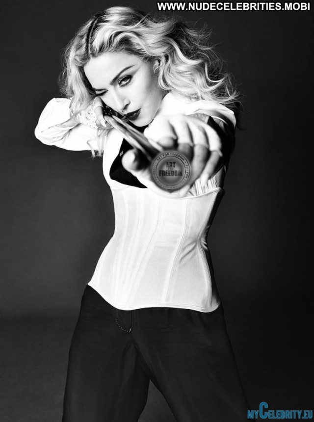Madonna Luomo Vogue Photoshoot Wild Posing Hot Magazine Usa Babe