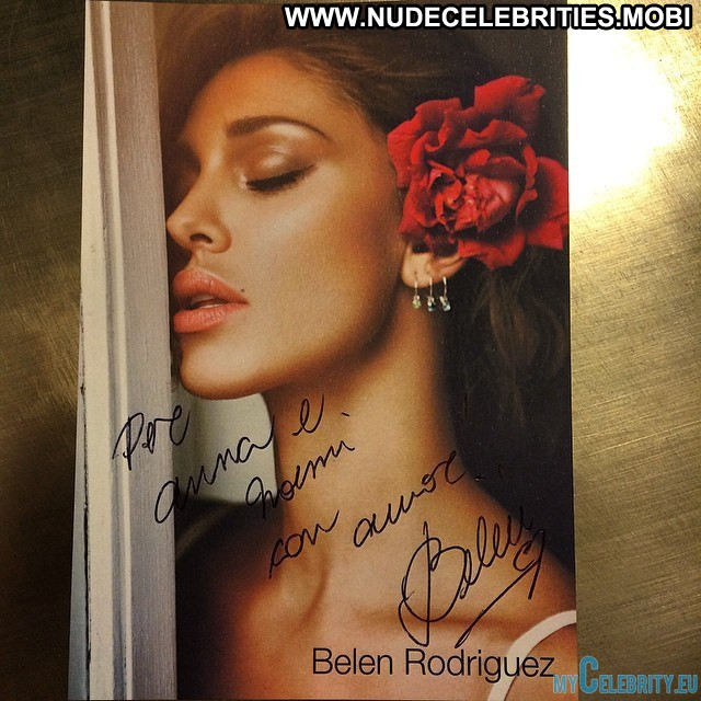 Belen Rodriguez No Source Celebrity Babe Posing Hot Beautiful