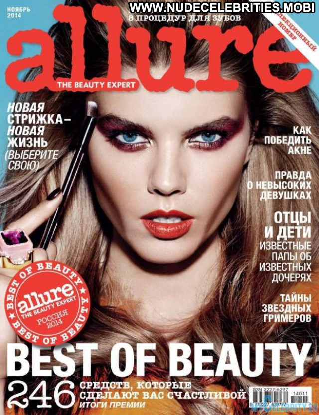 Maryna Linchuk Allure Russia Beautiful Topless Magazine Nude Babe