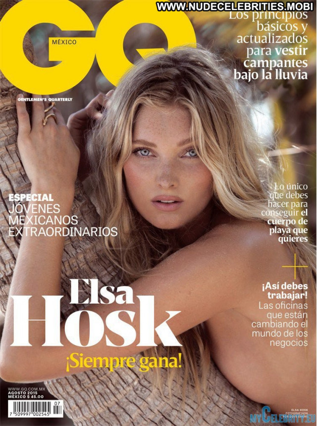 Elsa Hosk Gq Magazine Photoshoot Celebrity Posing Hot Babe Model