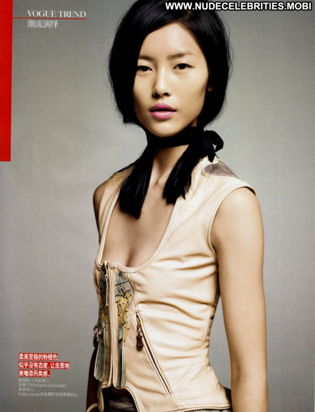 Liu Wen The Victoria S Secret Fashion  Beautiful Celebrity Posing Hot